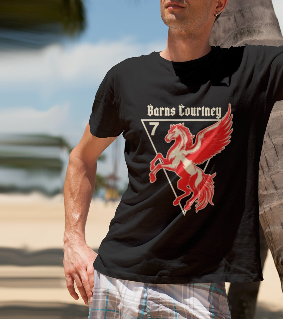 Barns Courtney Pegasus 7 Retro Triangular Pegasus T-Shirt