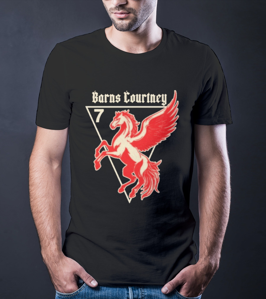 Barns Courtney Pegasus 7 Retro Triangular Pegasus T-Shirt
