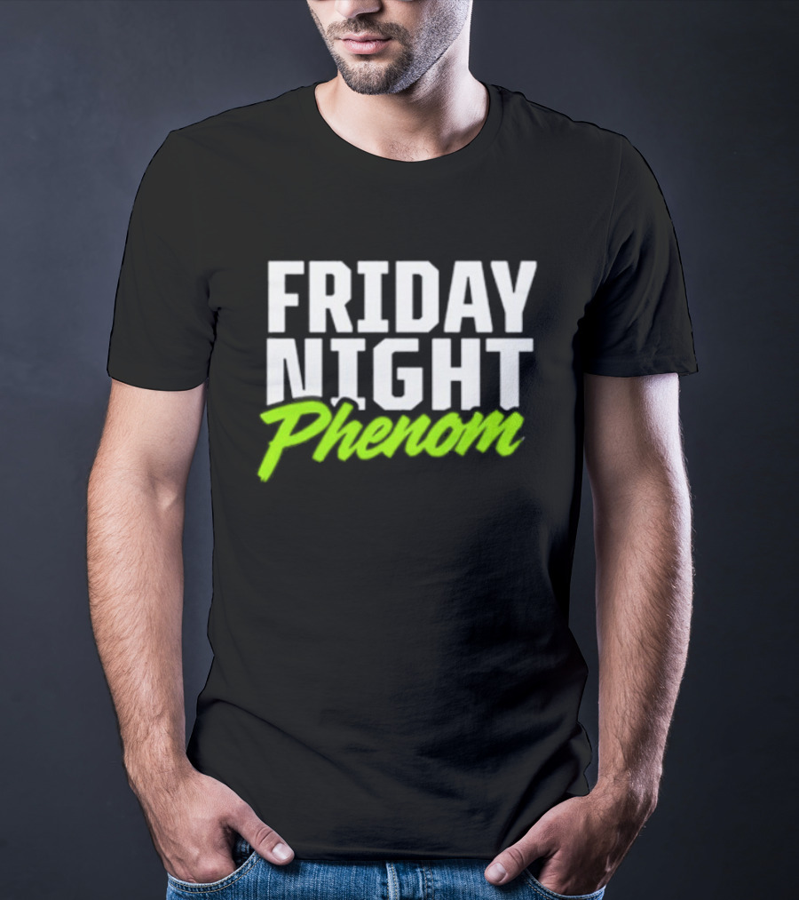 Friday Night Phenom Football Sports Stadium Lights Game T-Shirt