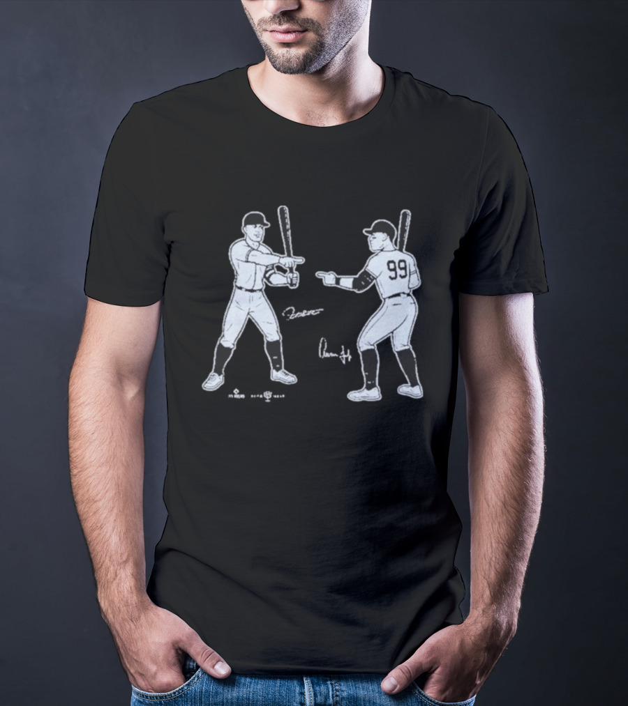 Giancarlo Stanton Aaron Judge New York Yankees Bronx Giants T-Shirt