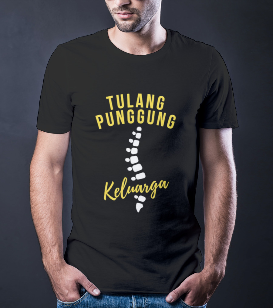 Tulang Punggung Keluarga Family Backbone Spine T-Shirt