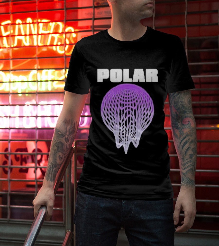 Polar Everywhere Everything Purple Jellyfish T-Shirt