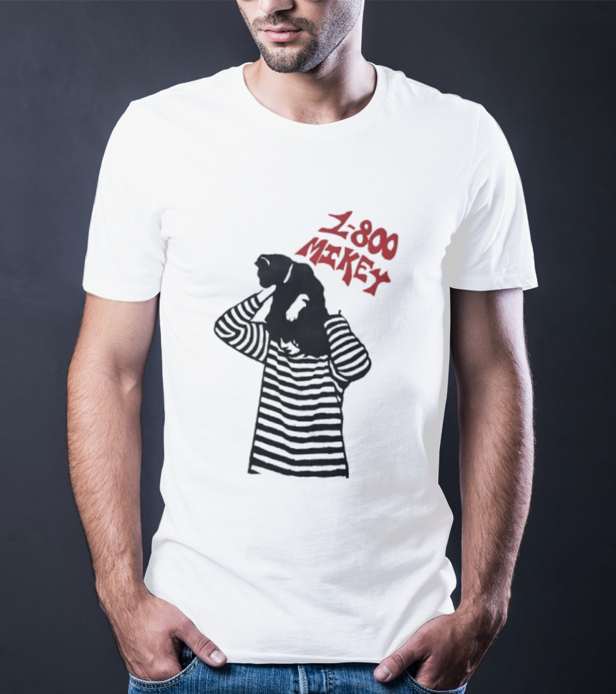 1 800 Mikey Striped Sweater T-Shirt