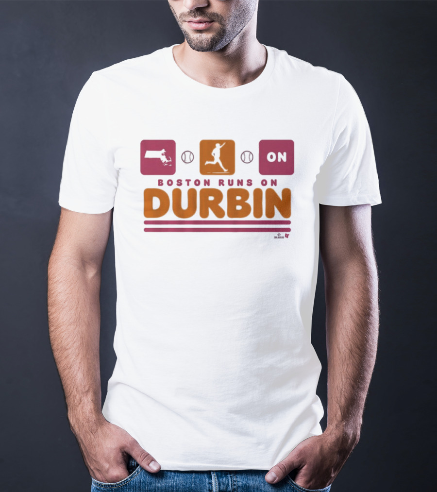 Boston Runs On Durbin Massachusetts Running T-Shirt