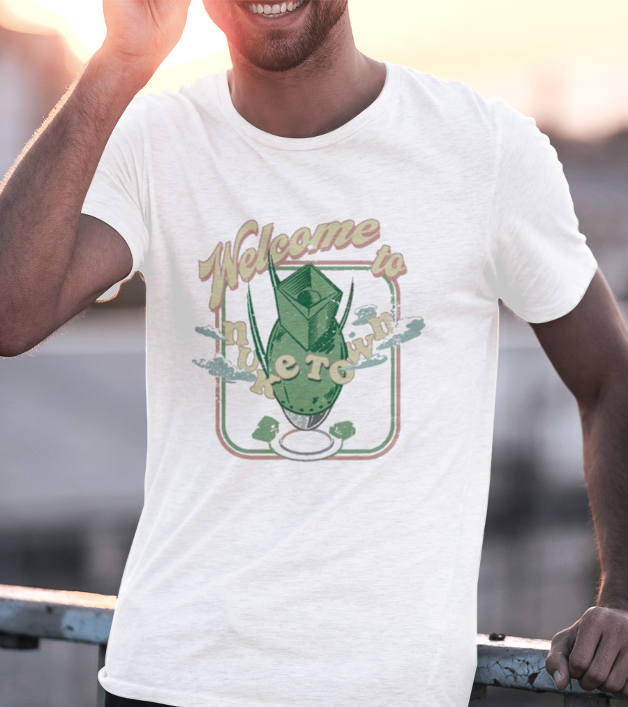 Welcome To Nuketown Call Of Duty Vintage Bomb T-Shirt