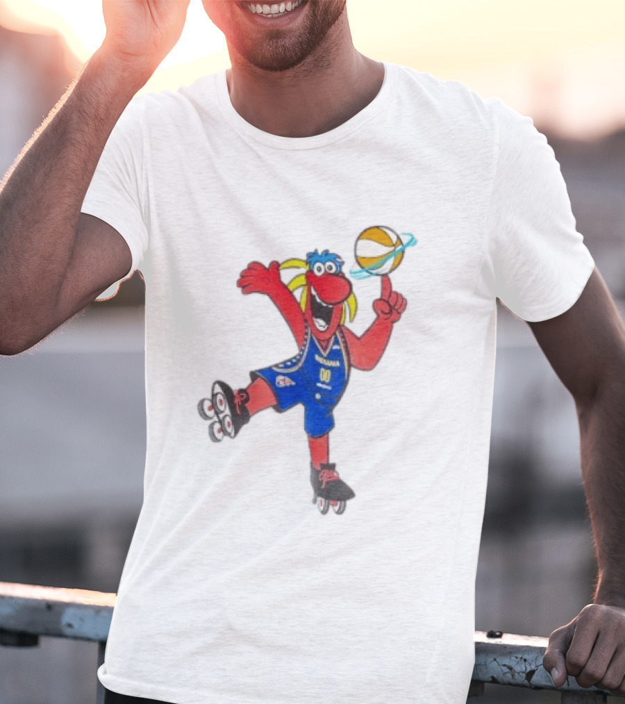 Freddy Fever Indiana 00 WNBA Roller Skating T-Shirt