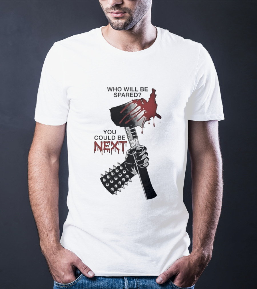 United States Map Axe Who Will Be Spared You Could Be Next T-Shirt