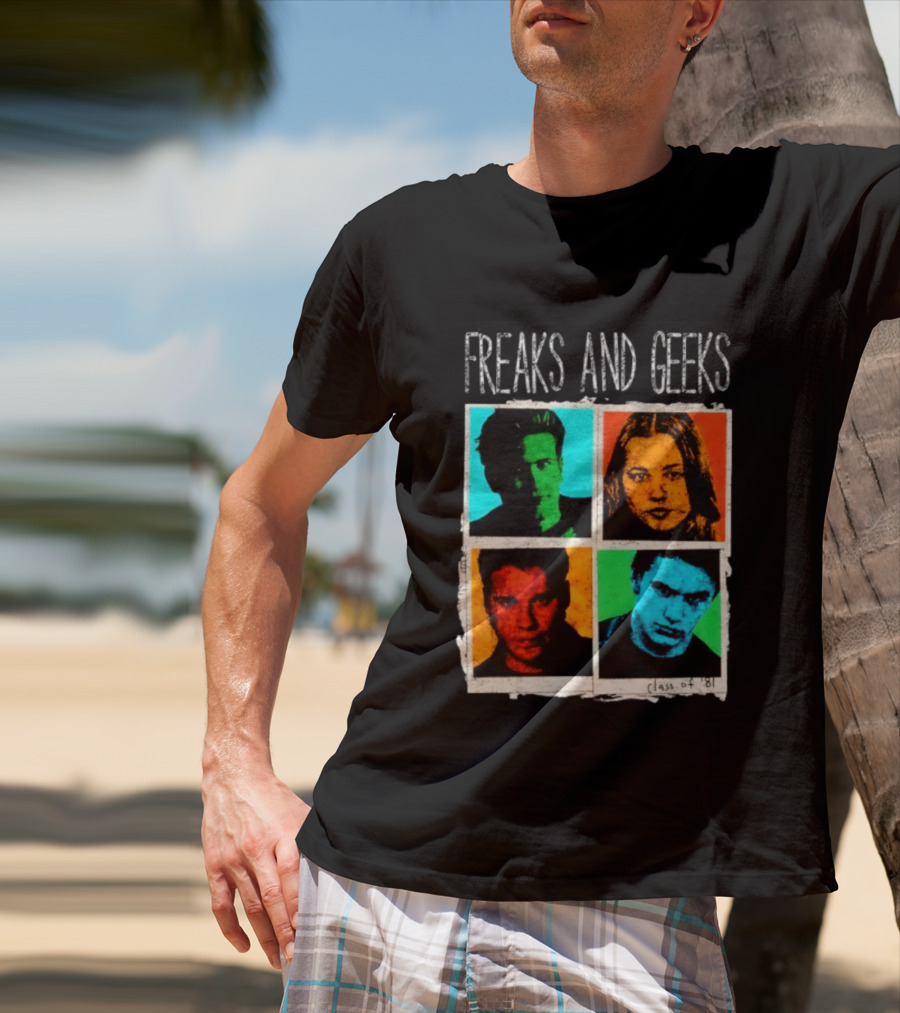Freaks And Geeks Class Of 81 TV Show Cult Classic Character Portraits T-Shirt