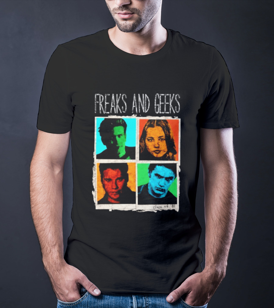 Freaks And Geeks Class Of 81 TV Show Cult Classic Character Portraits T-Shirt