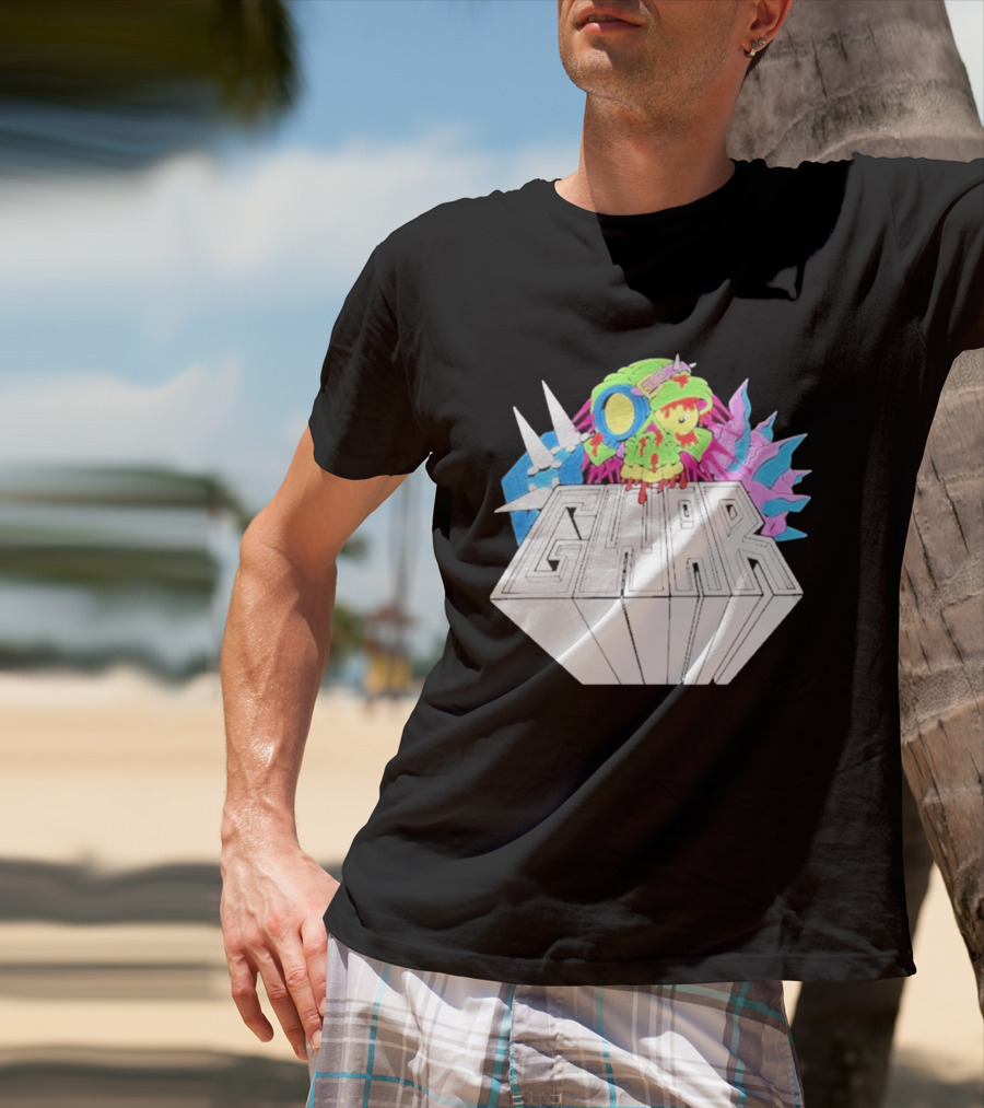 GWAR Rotting Skull Character Spiked Armor T-Shirt