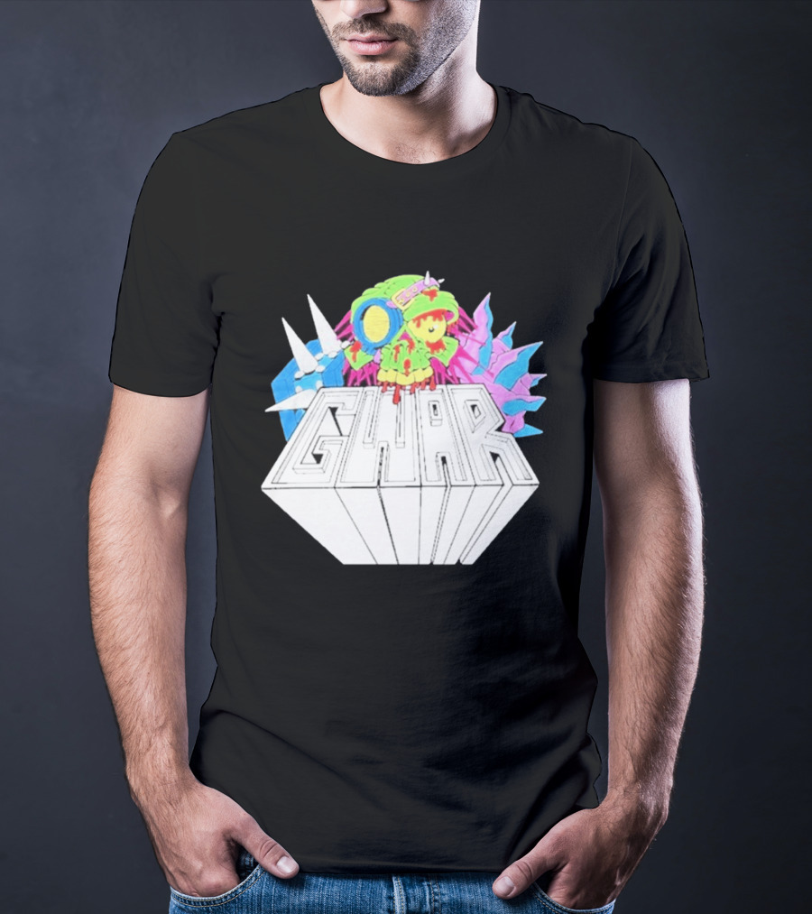 GWAR Rotting Skull Character Spiked Armor T-Shirt