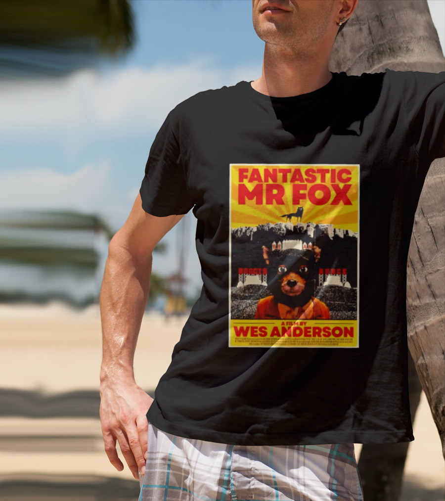 Fantastic Mr Fox Wes Anderson Film Boggis Bunce Bean Be An Animal T-Shirt