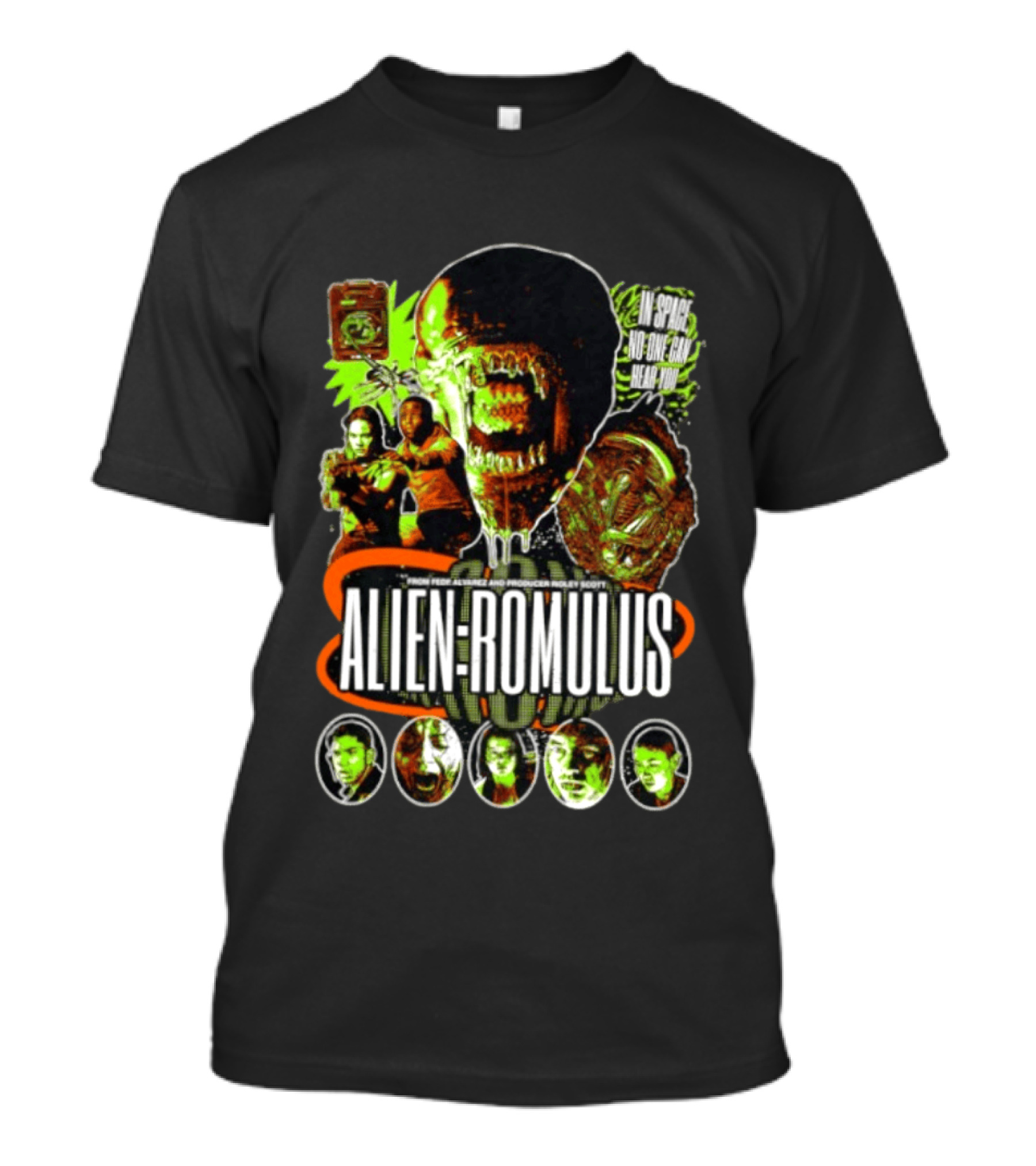 Alien Romulus Horror In Space No One Can Hear You T-Shirt