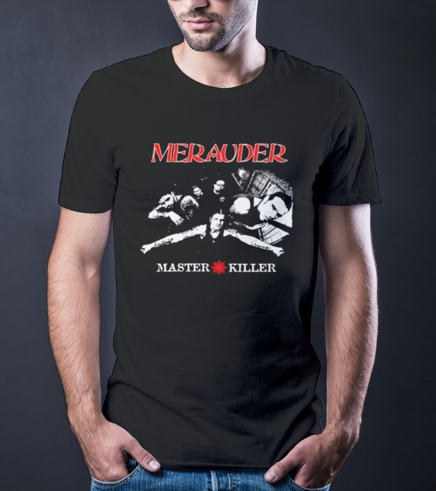 Merauder Master Killer Hardcore Metal Iconic Album T-Shirt