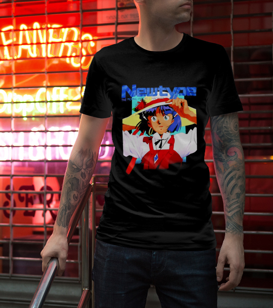 Newtype The Moving Pictures Anime Magazine T-Shirt