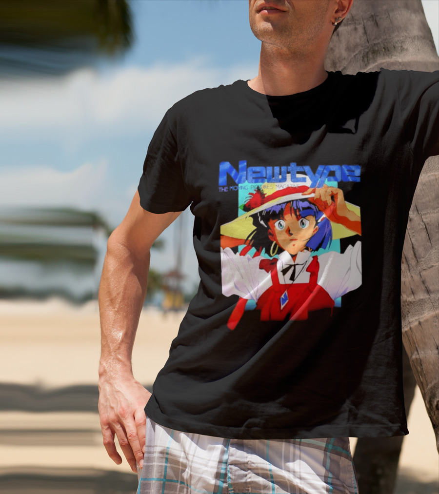 Newtype The Moving Pictures Anime Magazine T-Shirt