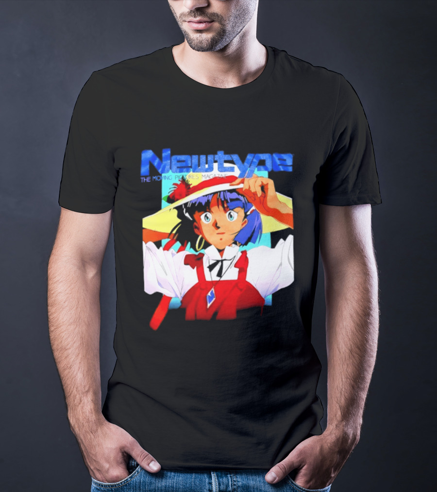 Newtype The Moving Pictures Anime Magazine T-Shirt