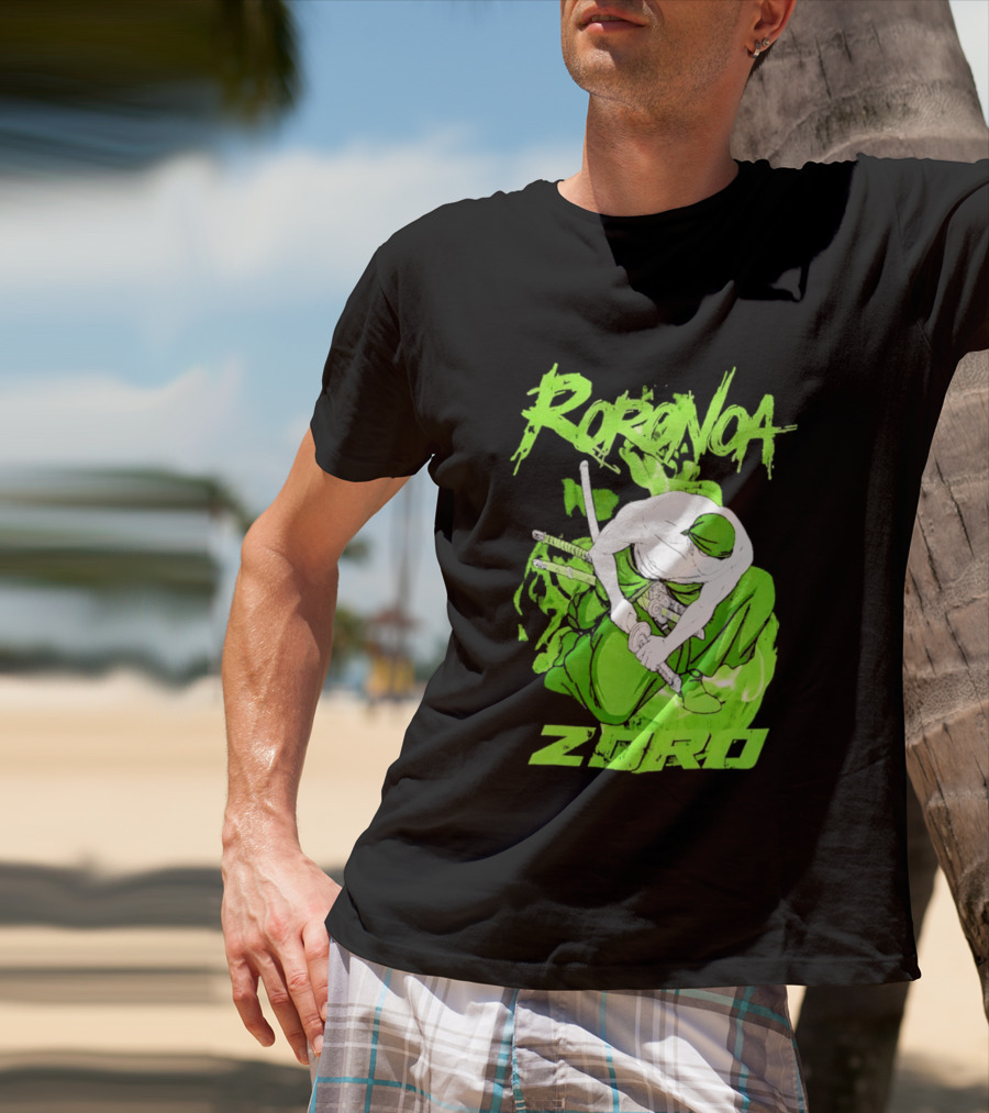 Roronoa Zoro Tonal One Piece Anime T-Shirt