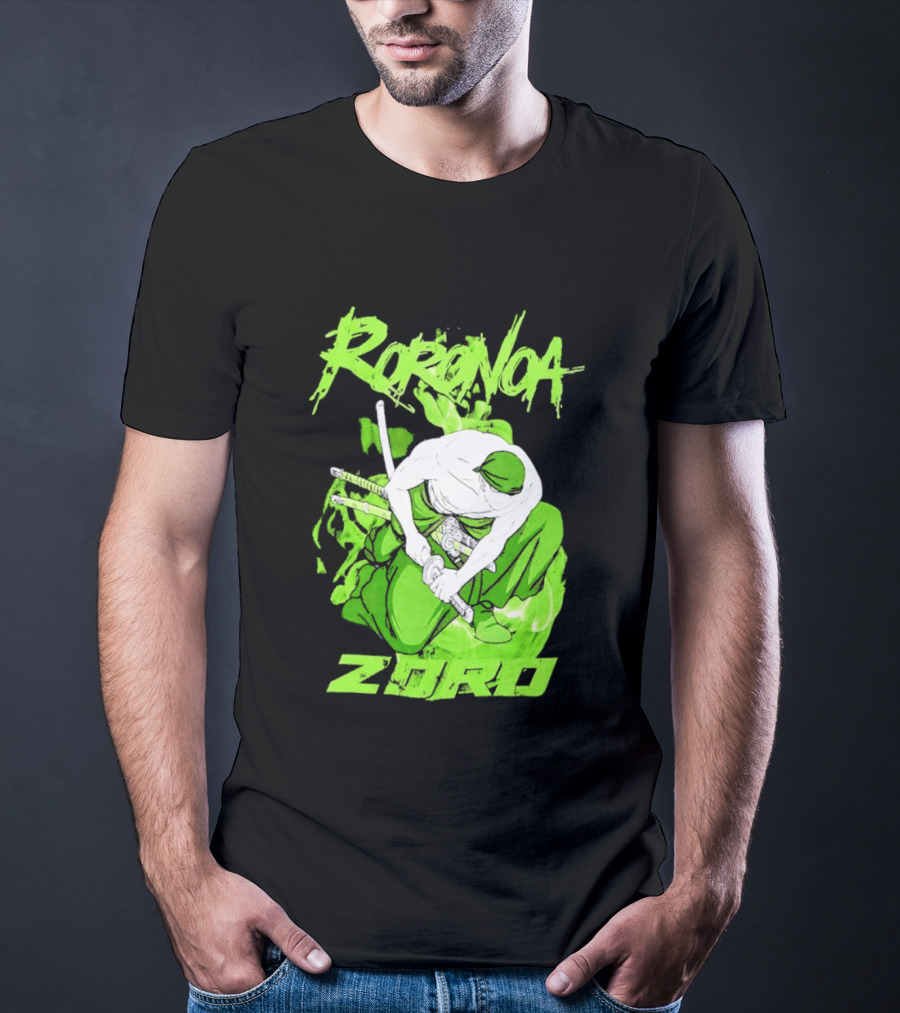 Roronoa Zoro Tonal One Piece Anime T-Shirt