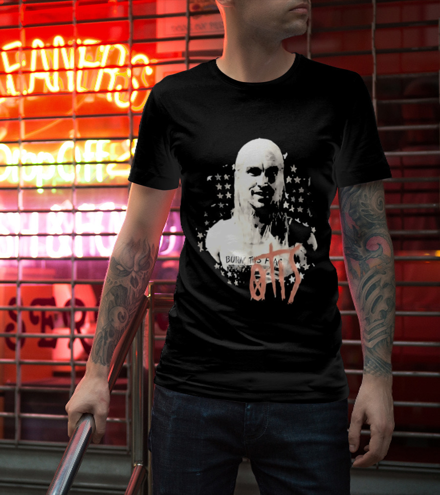 House Of 1000 Corpses Otis Rob Zombie Stars 2 Sided T-Shirt