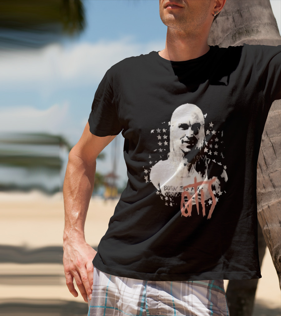 House Of 1000 Corpses Otis Rob Zombie Stars 2 Sided T-Shirt