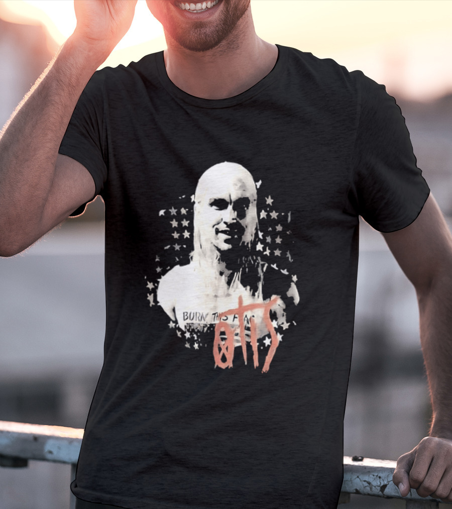 House Of 1000 Corpses Otis Rob Zombie Stars 2 Sided T-Shirt