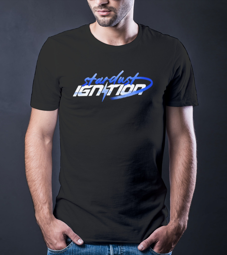 Stardust Ignition Blue Lightning T-Shirt