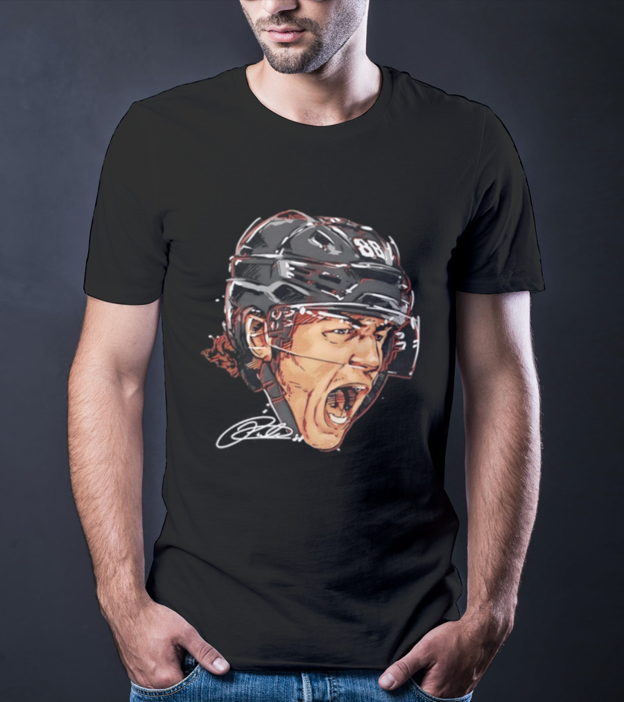 Patrick Kane Chicago Blackhawks NHL Hockey 88 Fierce Expression T-Shirt