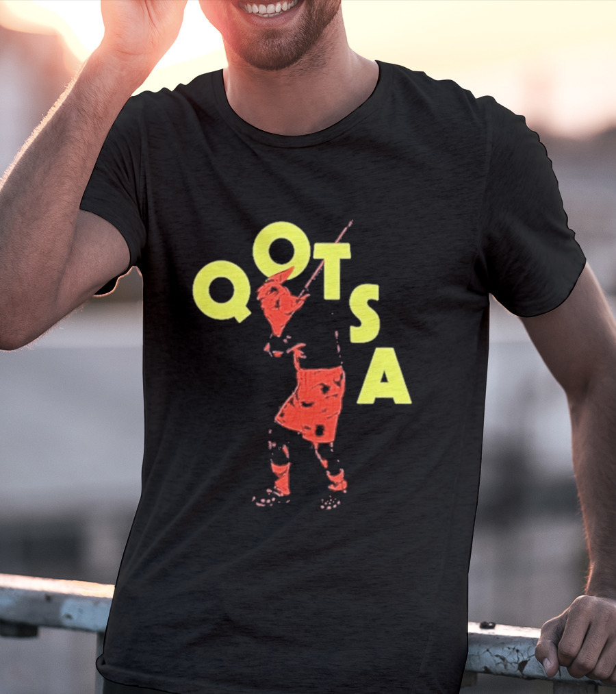 Queens Of The Stone Age QOTSA Executioner Bold Red Yellow T-Shirt