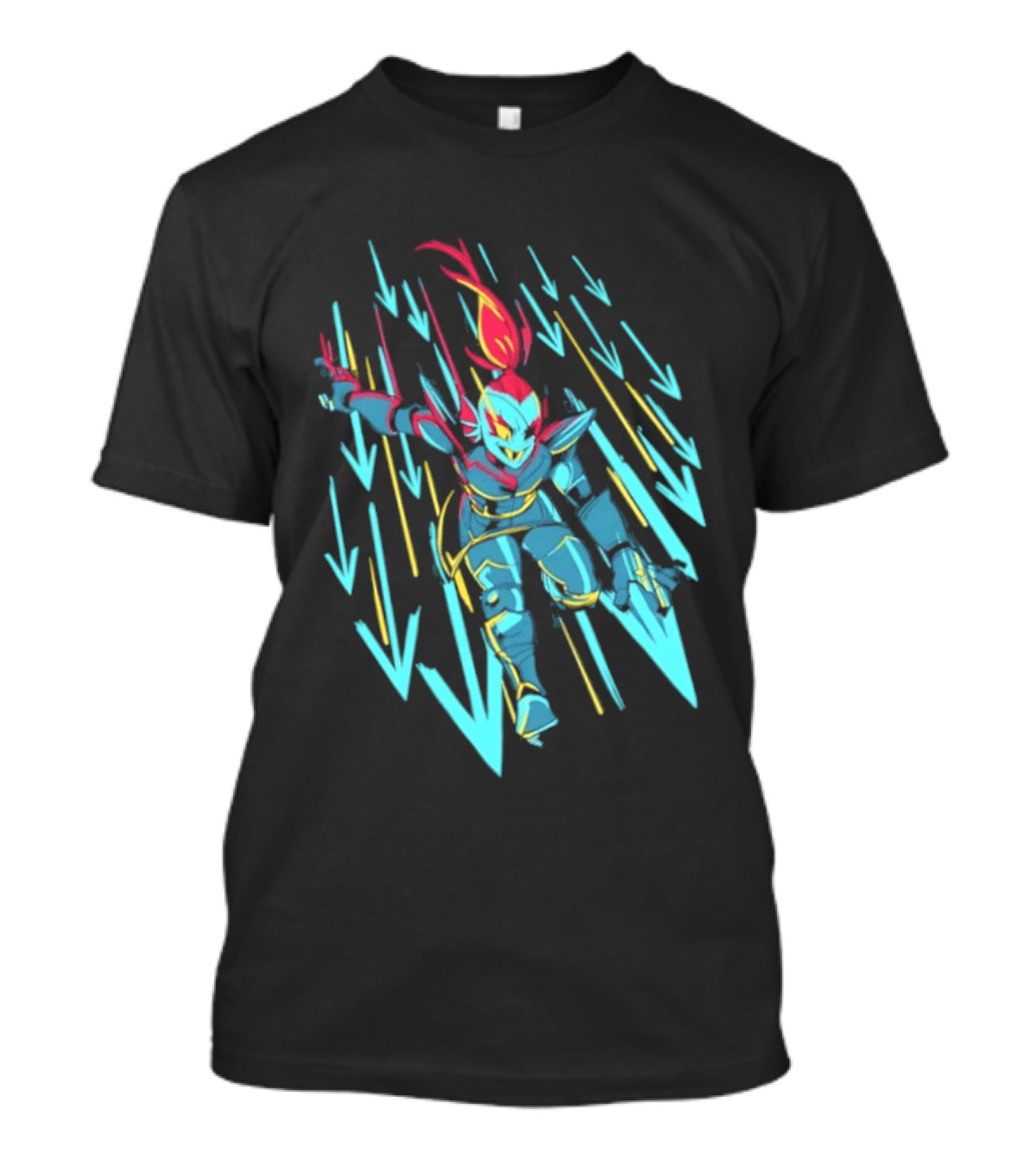 Undyne Onslaught 10th Anniversary Undertale T-Shirt