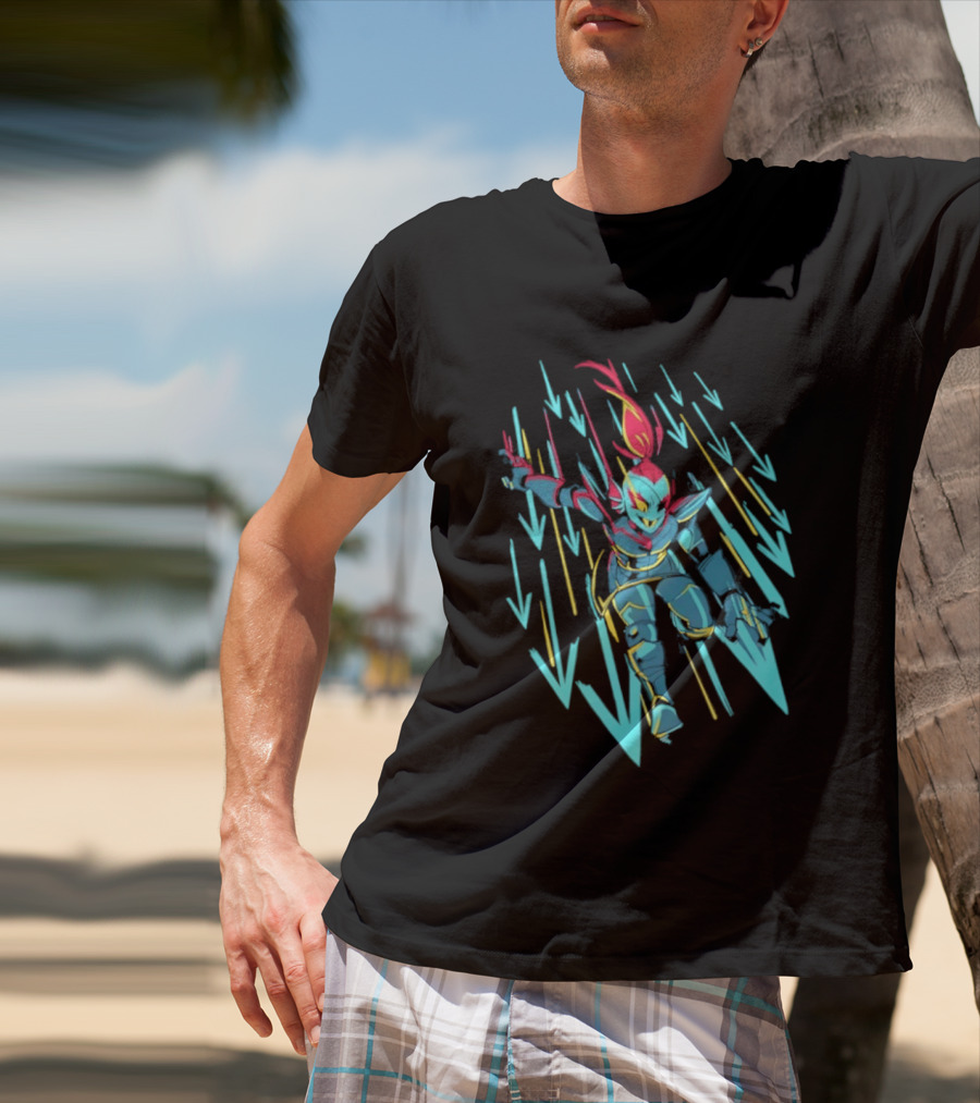 Undyne Onslaught 10th Anniversary Undertale T-Shirt