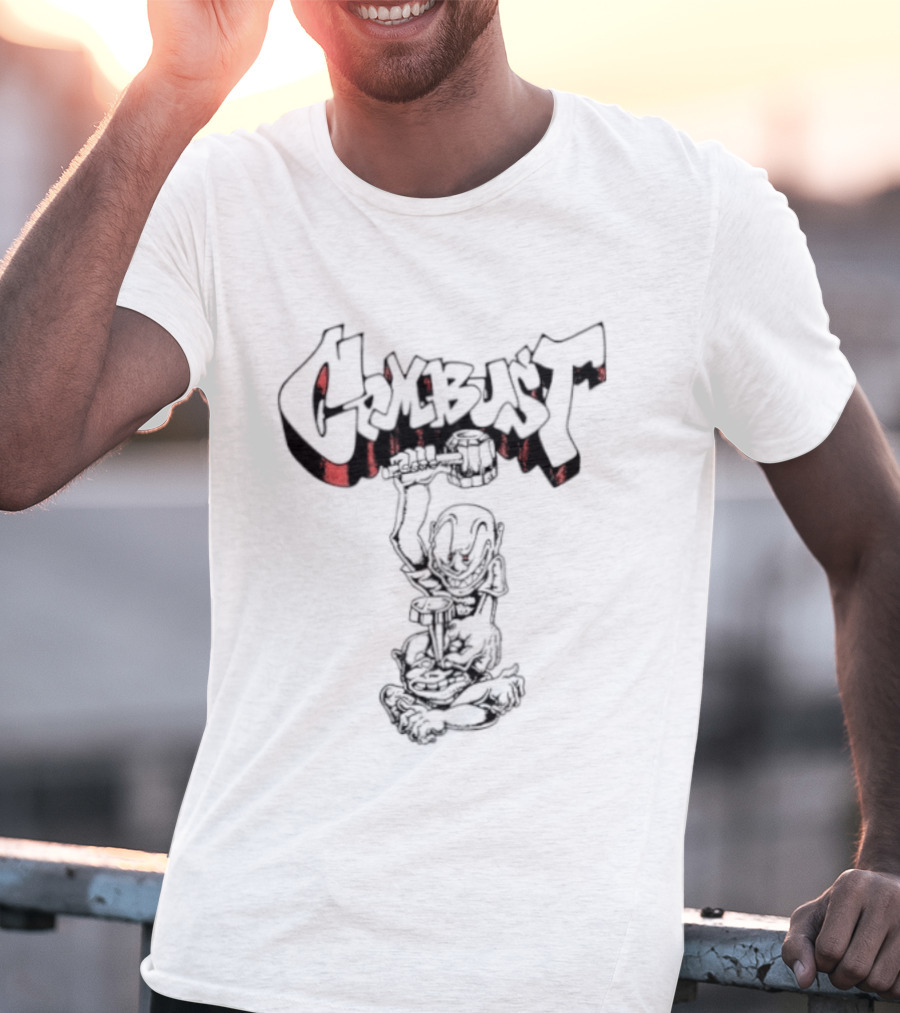 Combust Hardcore Punk Band Street T-Shirt