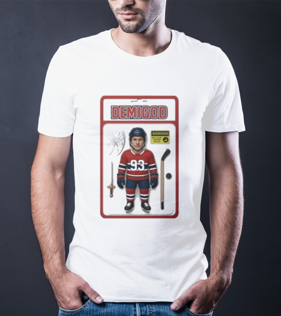 Demigod Warning Ivan Demidov 93 Montreal Canadiens T-Shirt