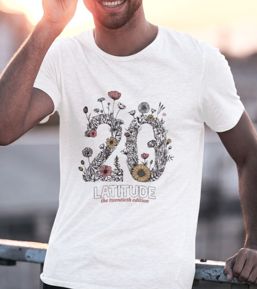 Latitude 20th The Twentieth Edition Flower T-Shirt