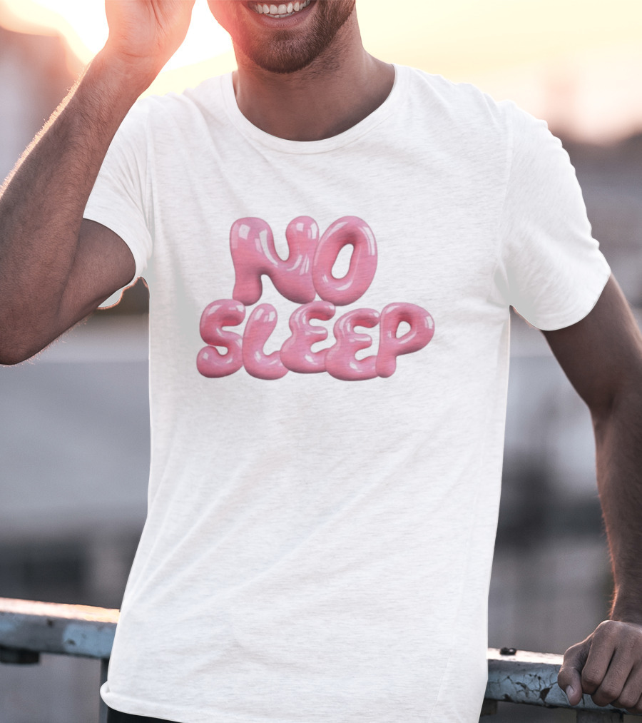 No Sleep Insomnia Exhausted Night Owl Aesthetic Drift Off Tired Mood T-Shirt