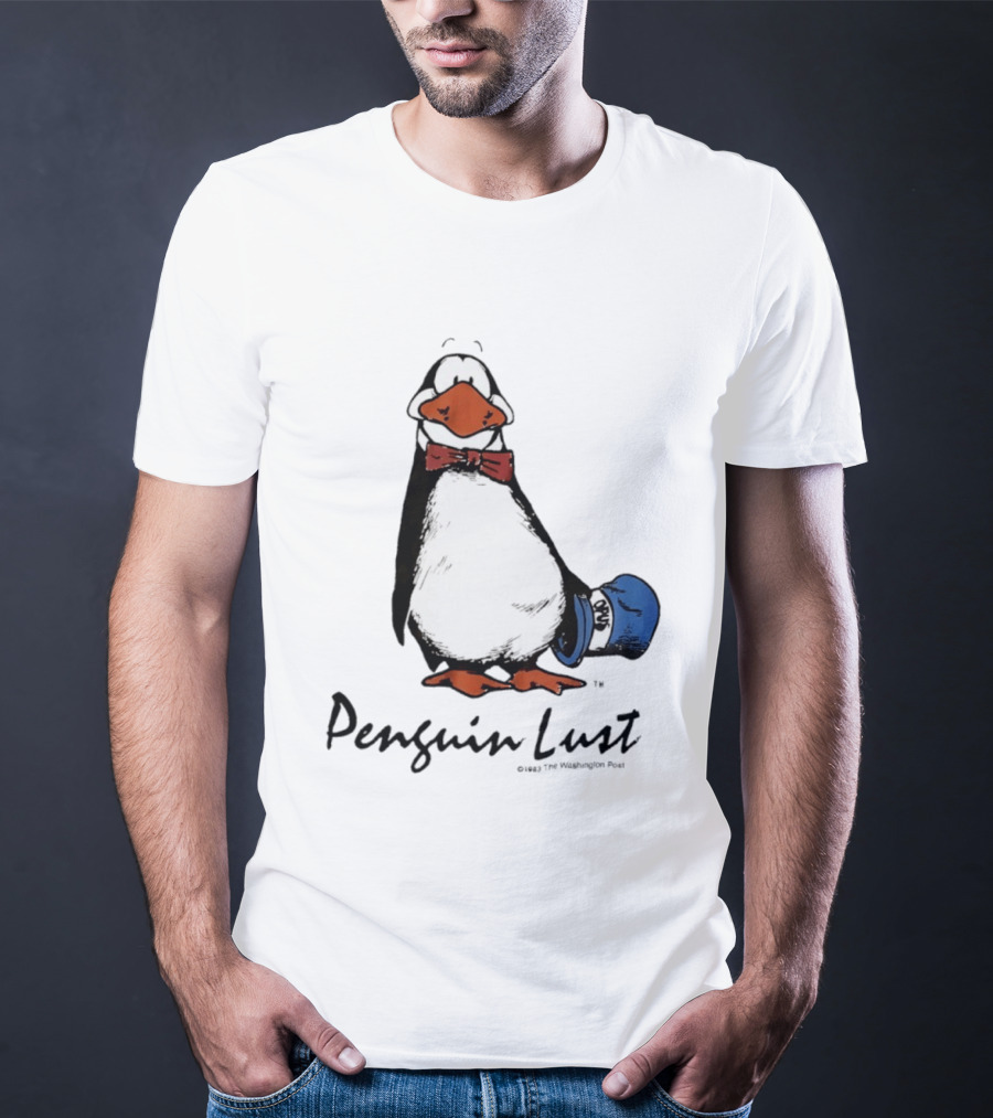 Opus The Penguin Lust 1983 Washington Post T-Shirt