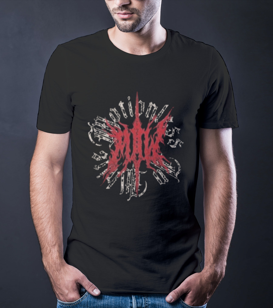 Motionless In White The Sweat And Blood Tour 2026 Dates Decades T-Shirt