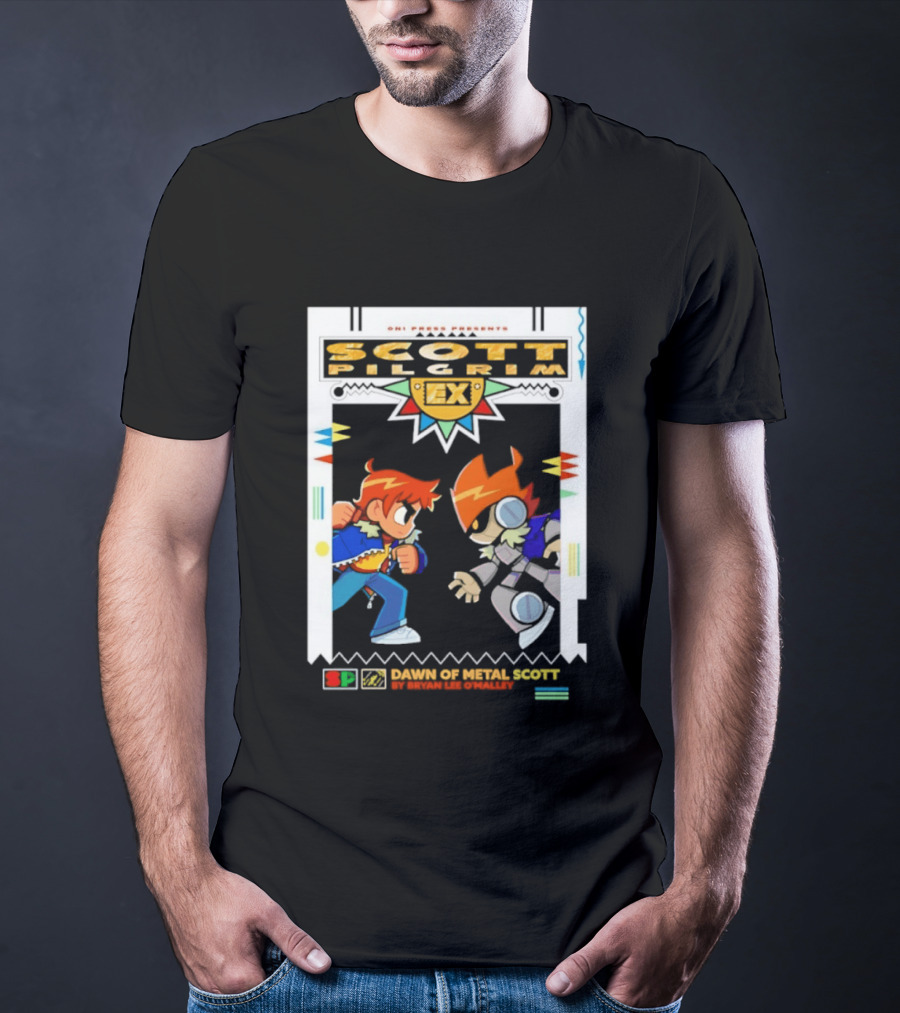Scott Pilgrim Oni Press Bryan Lee O'Malley Damns Of Nega Scott T-Shirt