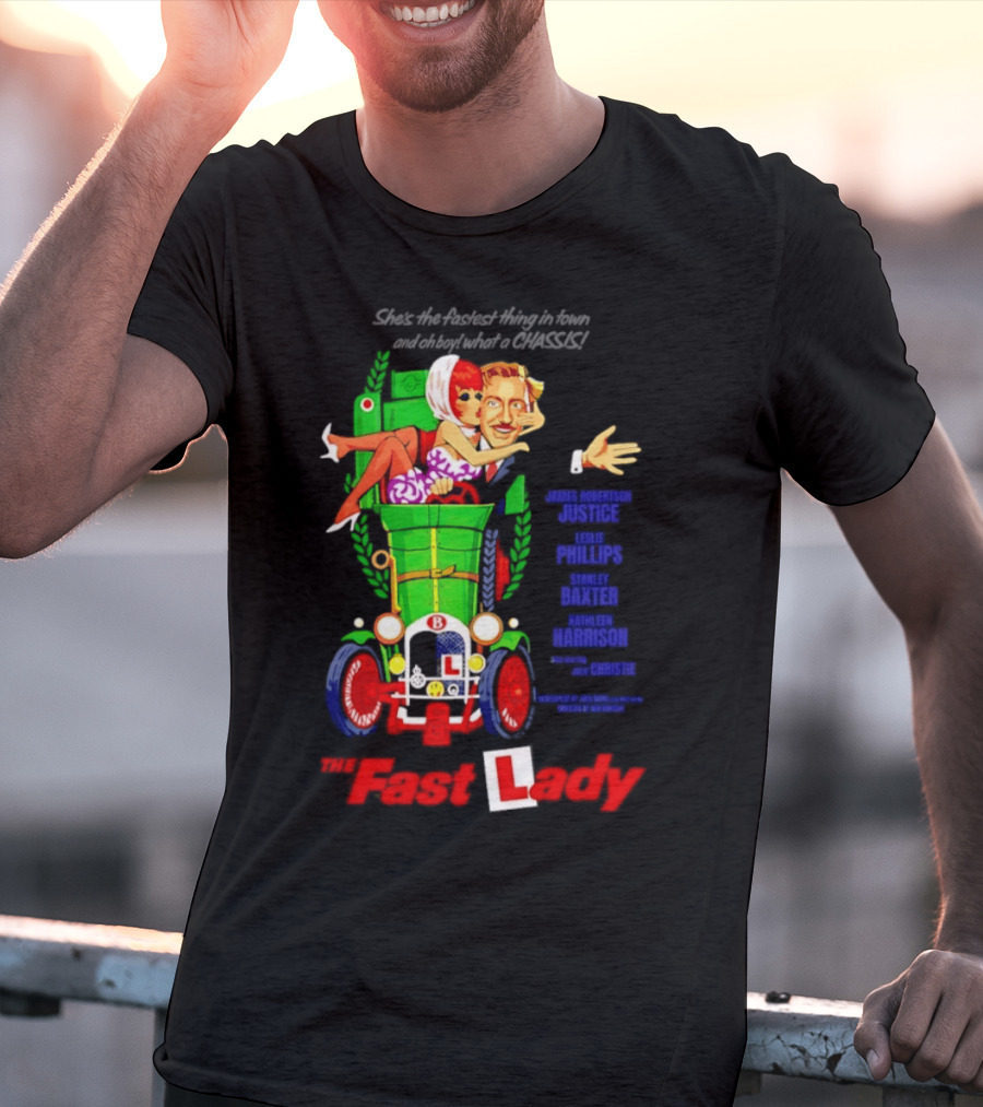 The Fast Lady Classic Comedy Movie T-Shirt