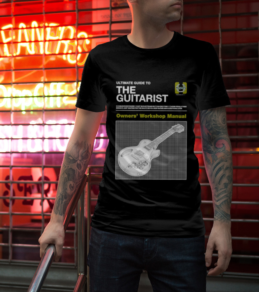 Owners' Workshop Manual For The Guitarist Ultimate Guide T-Shirt