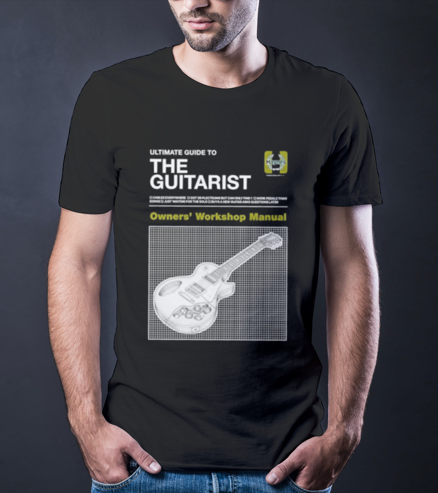 Owners' Workshop Manual For The Guitarist Ultimate Guide T-Shirt