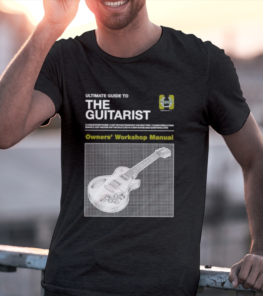 Owners' Workshop Manual For The Guitarist Ultimate Guide T-Shirt