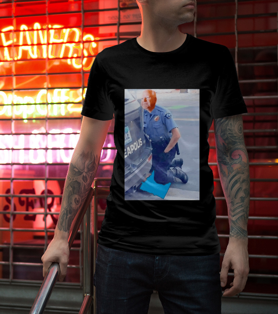Tim Walz Minneapolis Police Meme With Minnesota State Reference T-Shirt