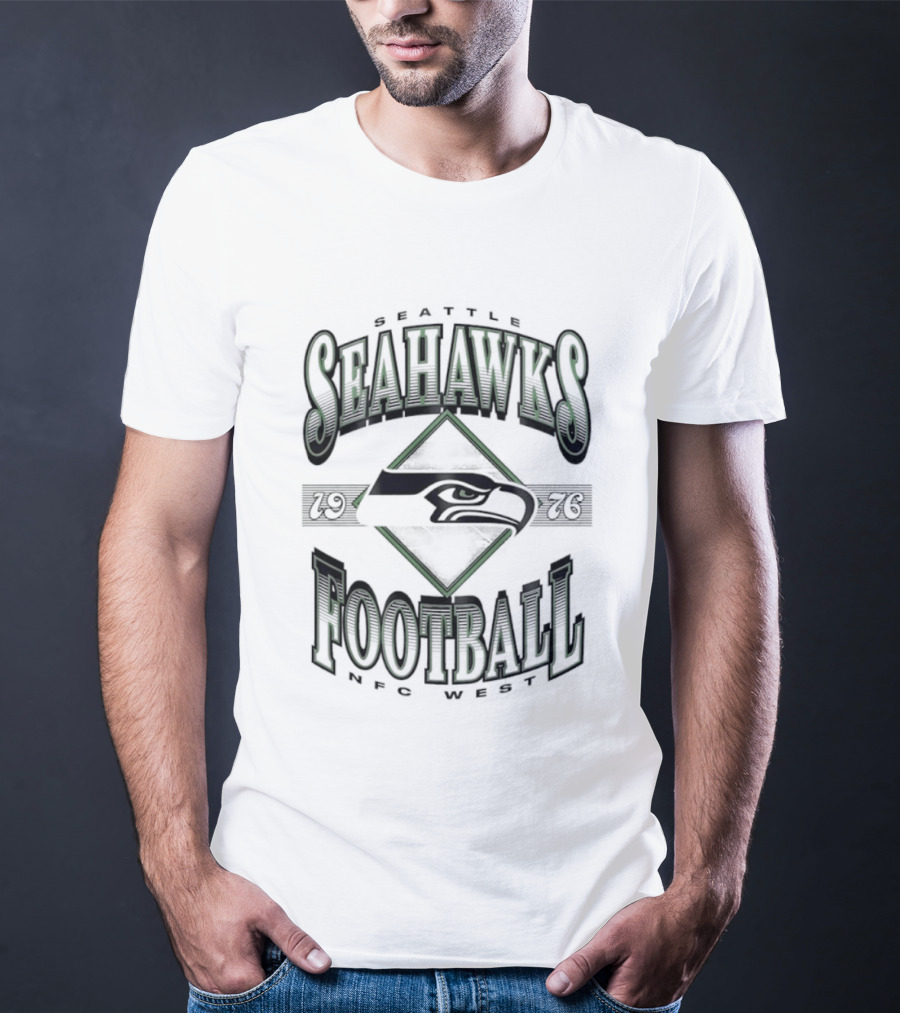 Seahawks 1976 Football NFC West T-Shirt