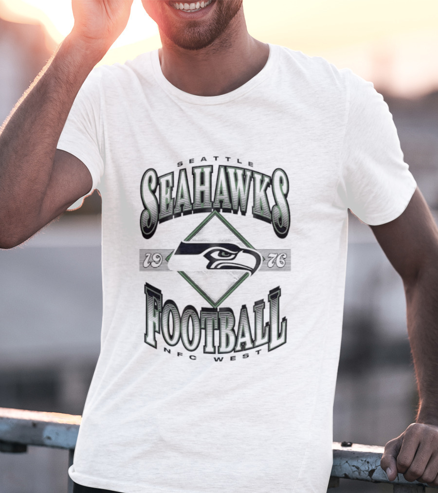 Seahawks 1976 Football NFC West T-Shirt