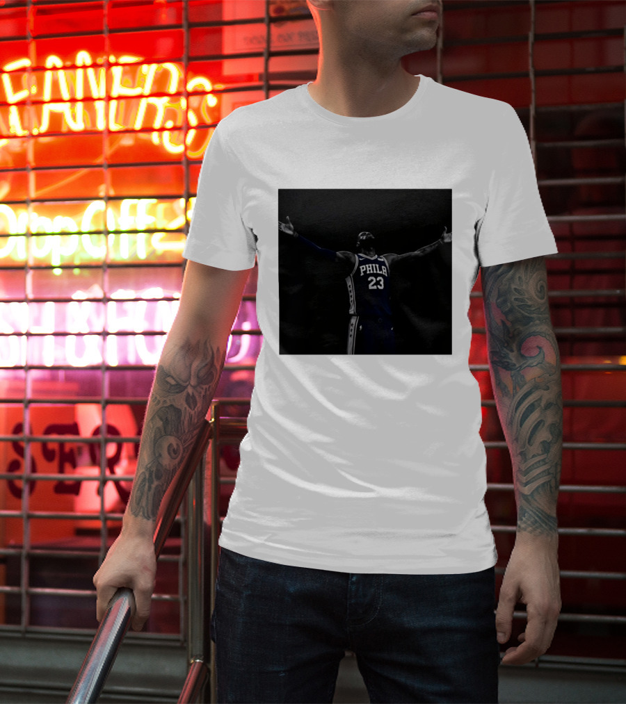 Philadelphia 76ers Number 23 Basketball Star Fan T-Shirt