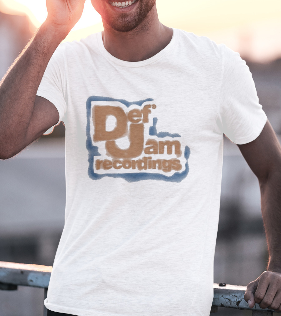 Def Jam Recordings Home Team Classic Music Branding T-Shirt