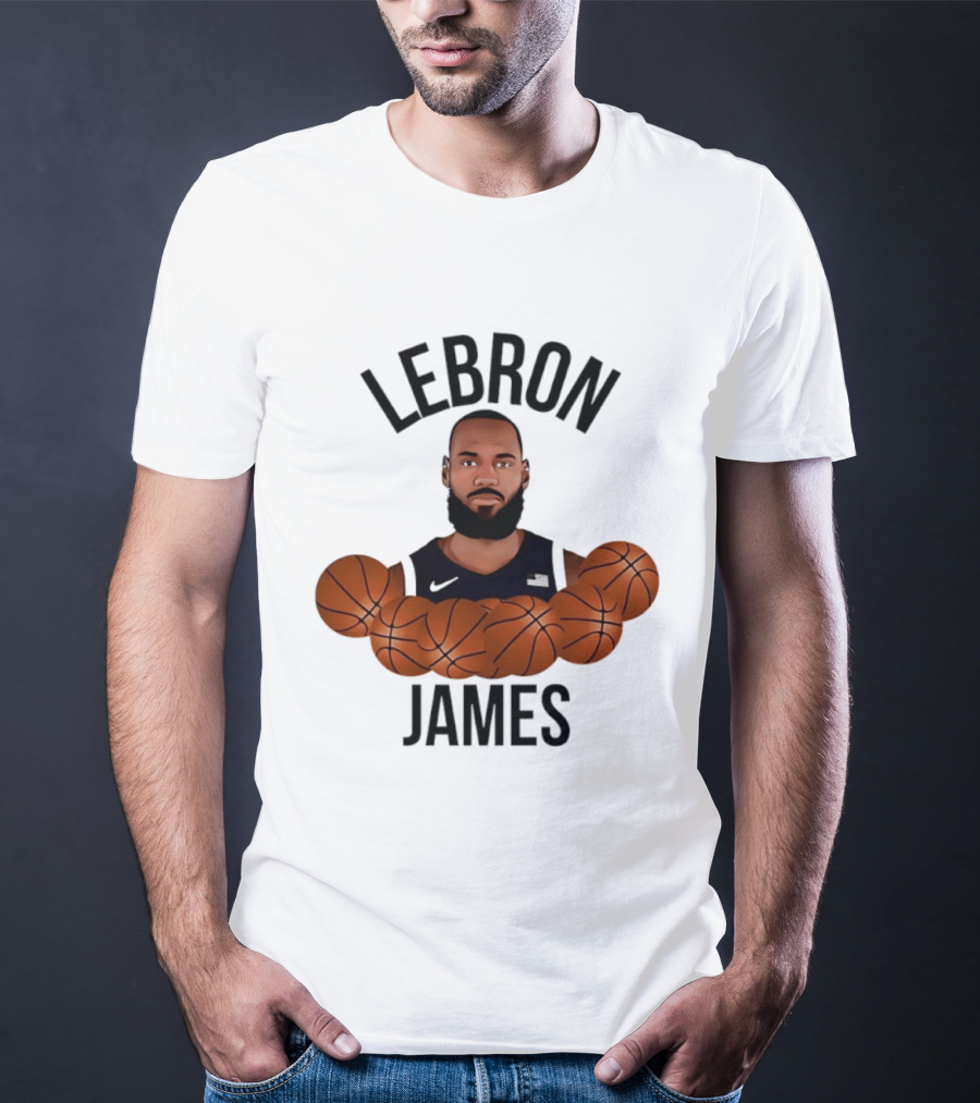 Lebron James Basketball Meme NBA Philadelphia 76ers T-Shirt