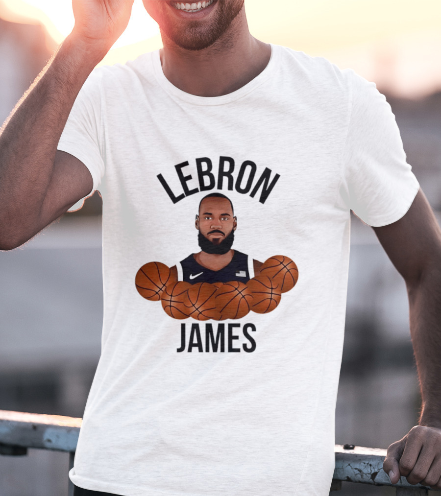 Lebron James Basketball Meme NBA Philadelphia 76ers T-Shirt