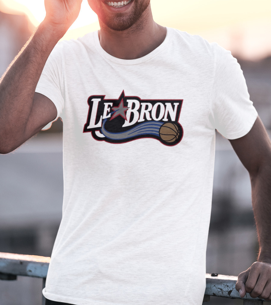 Lebron James Reimagined With Philadelphia 76ers NBA Basketball T-Shirt